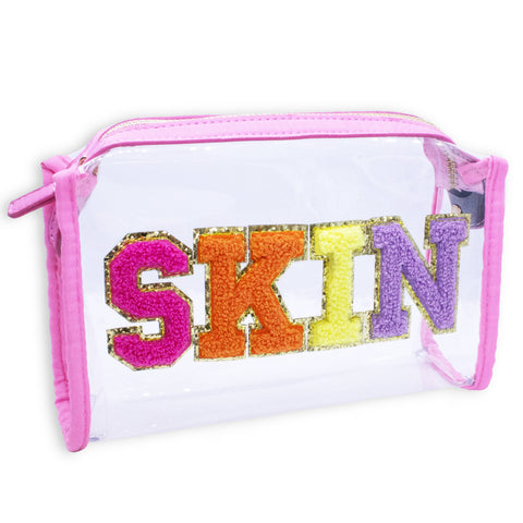 CLEAR 'SKIN' POUCH
