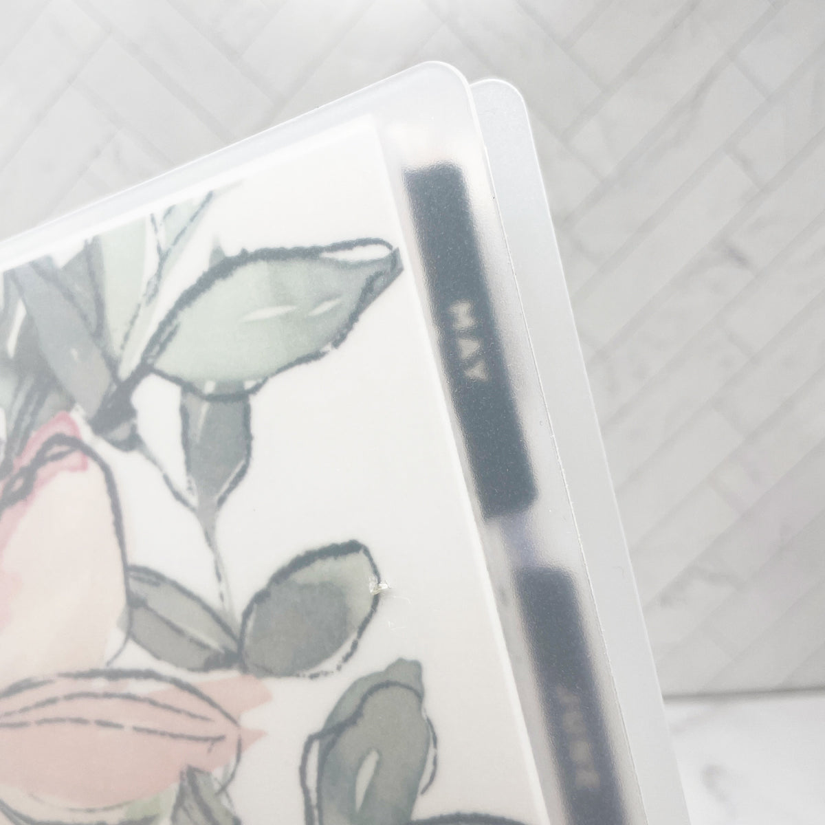 FROSTED PLANNER COVERS Live Love Posh