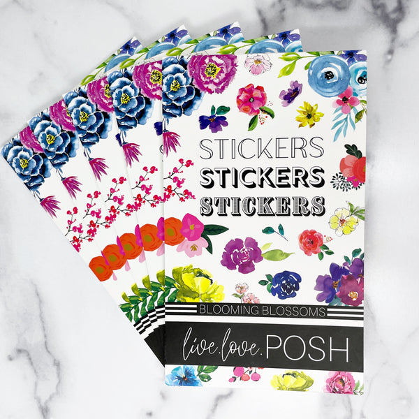 BLOOMING BLOSSOMS STICKER BOOK
