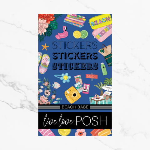 BEACH BABE STICKER BOOK