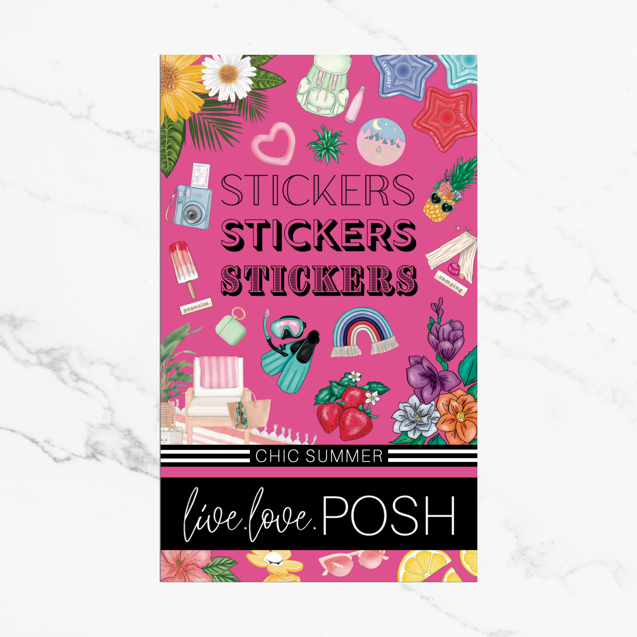 CHIC SUMMER STICKER BOOK