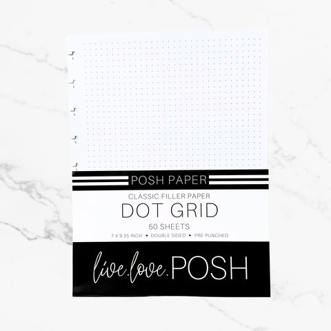 DOT GRID FILLER PAPER
