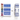 BLUE PATTERNS WASHI ROLL SET | SET OF 15