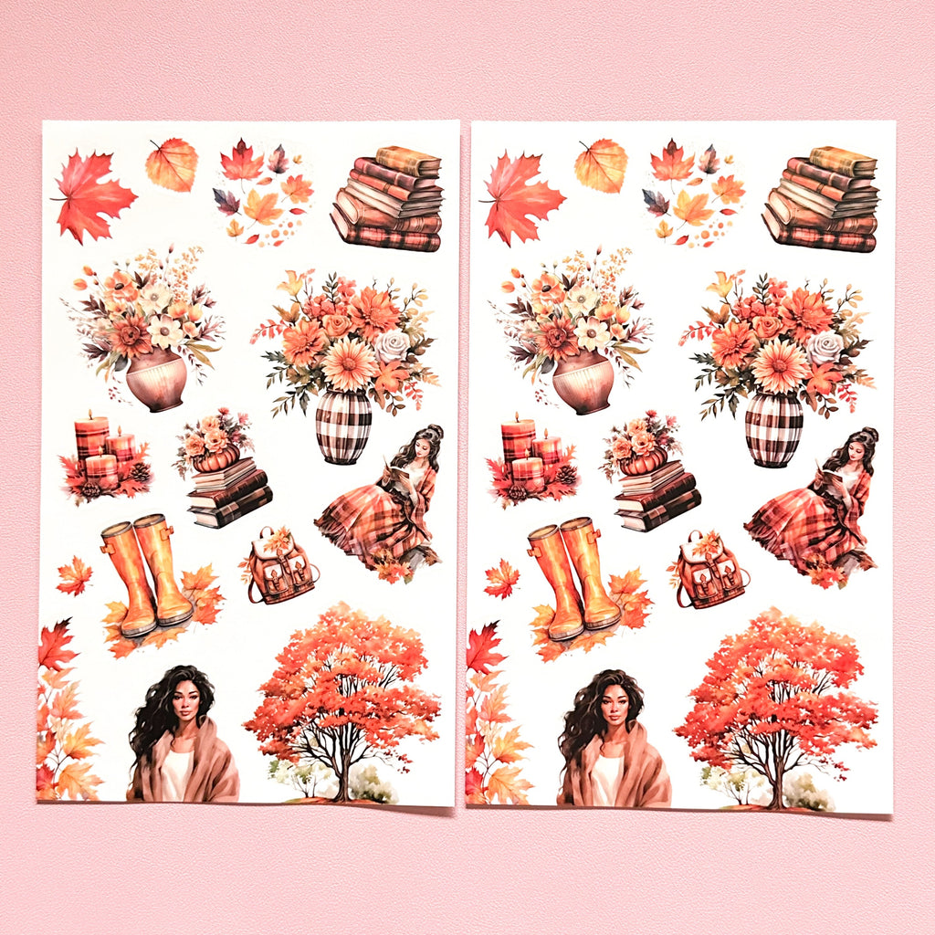 FALL ELEMENTS STICKER BOOK – Live Love Posh