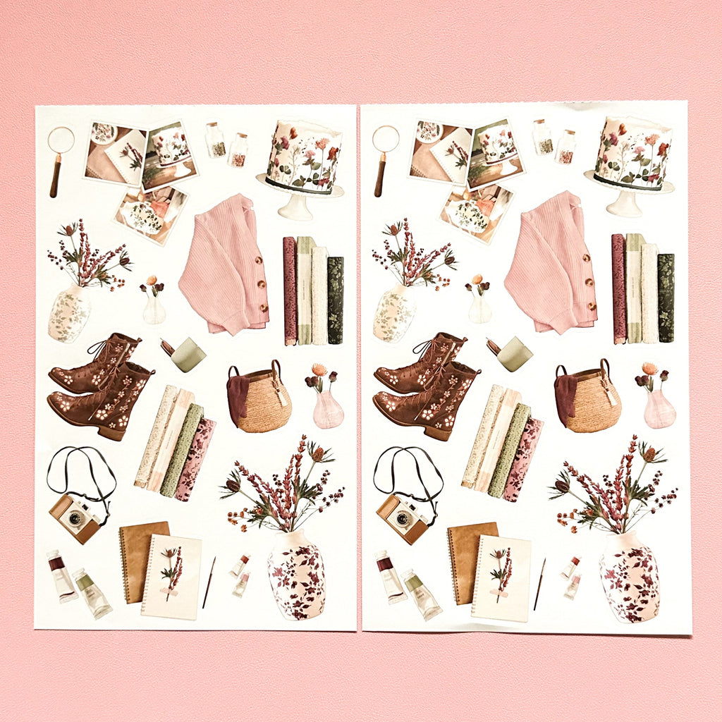 FALL ELEMENTS STICKER BOOK – Live Love Posh