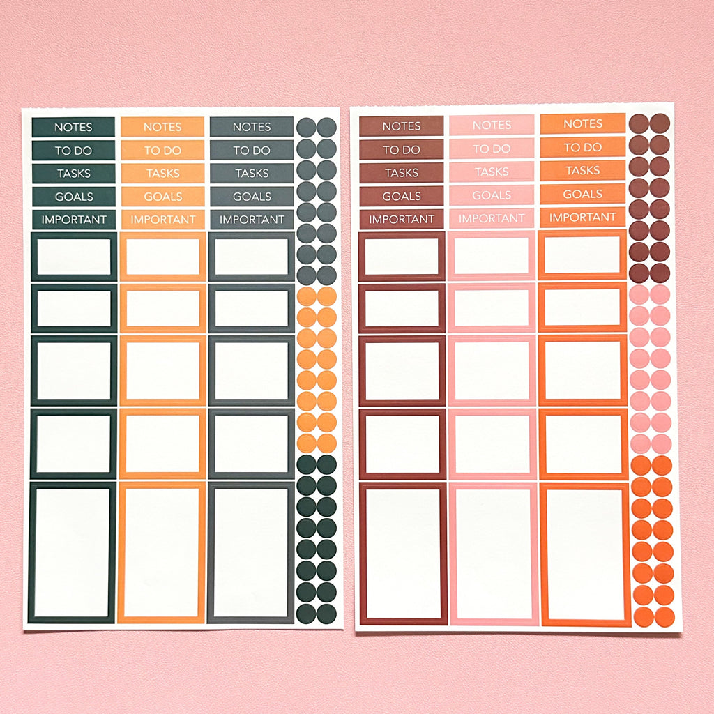 FALL ELEMENTS STICKER BOOK – Live Love Posh