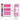 PINK PATTERNS WASHI ROLL SET | SET OF 15