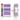 PURPLE PATTERNS WASHI ROLL SET | SET OF 15
