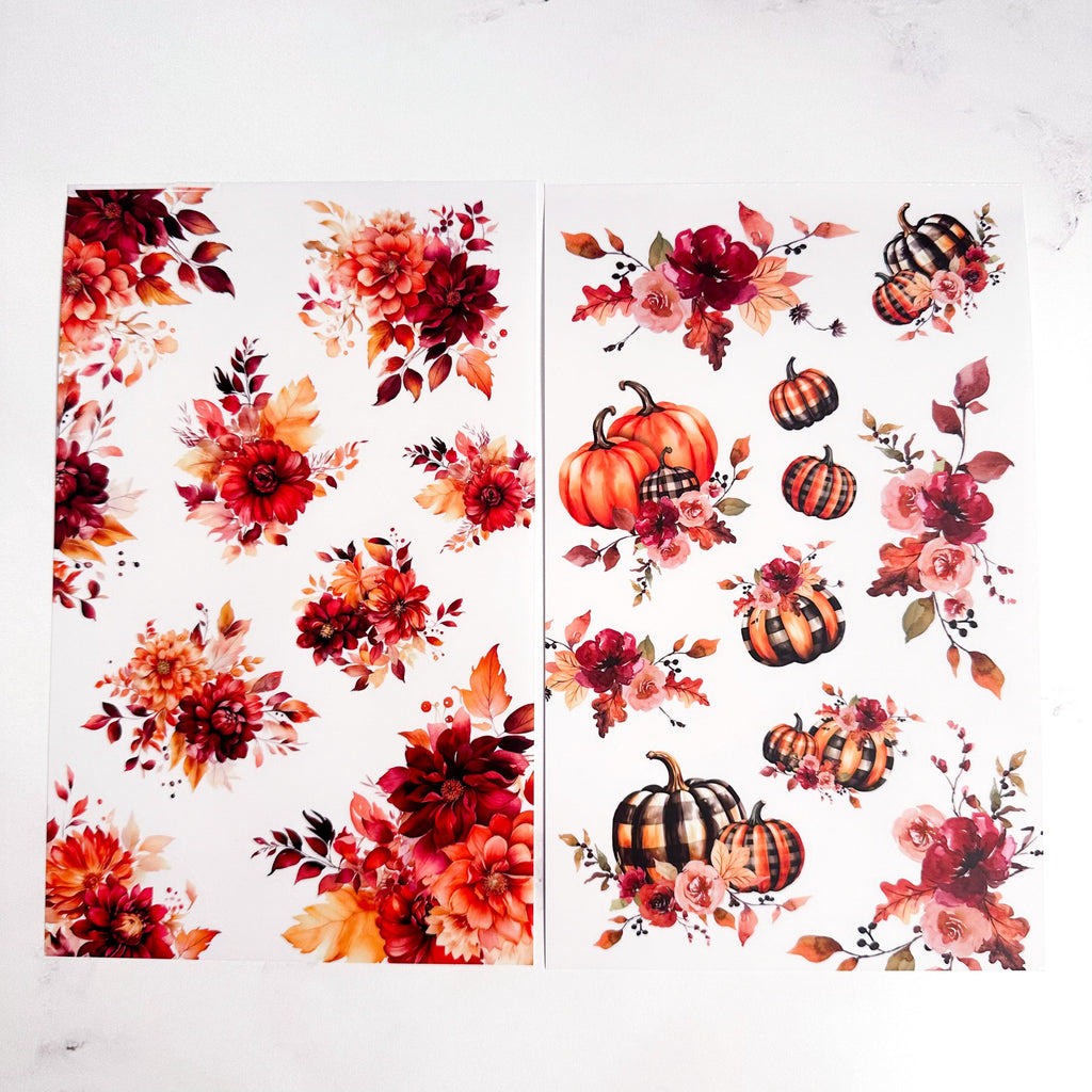 LUXE FALL STICKER BOOK – Live Love Posh