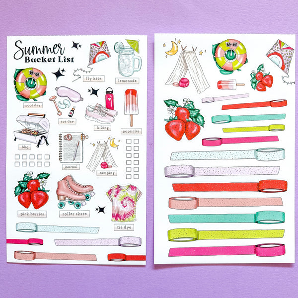 CHIC SUMMER STICKER BOOK