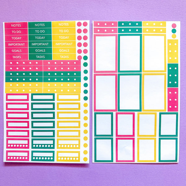CHIC SUMMER STICKER BOOK