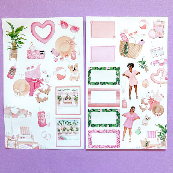 CHIC SUMMER STICKER BOOK