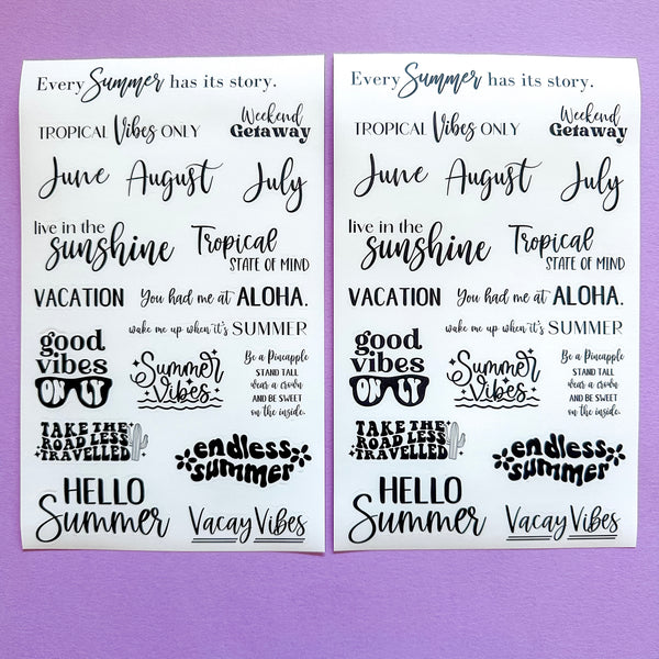 CHIC SUMMER STICKER BOOK