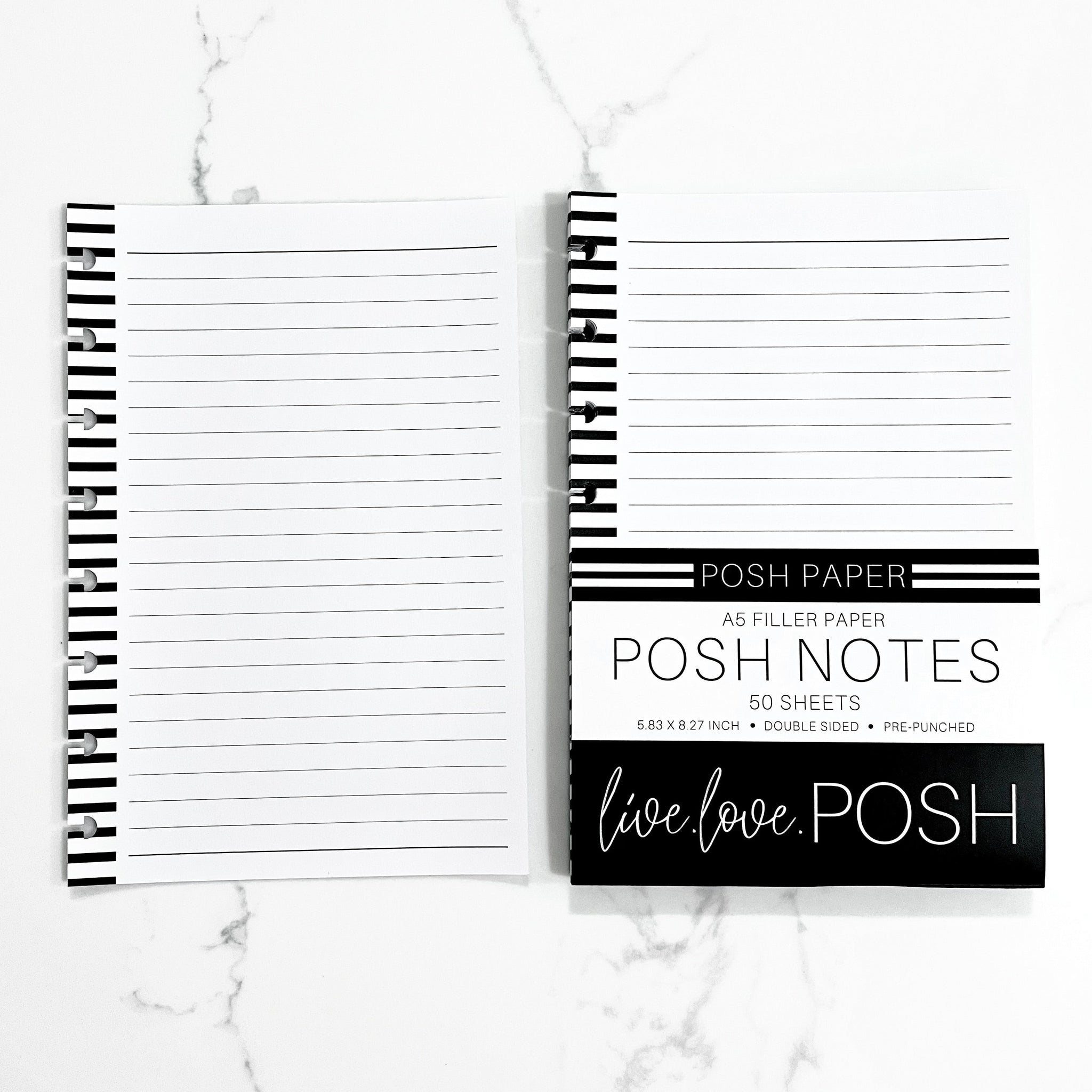 POSH NOTES FILLER PAPER