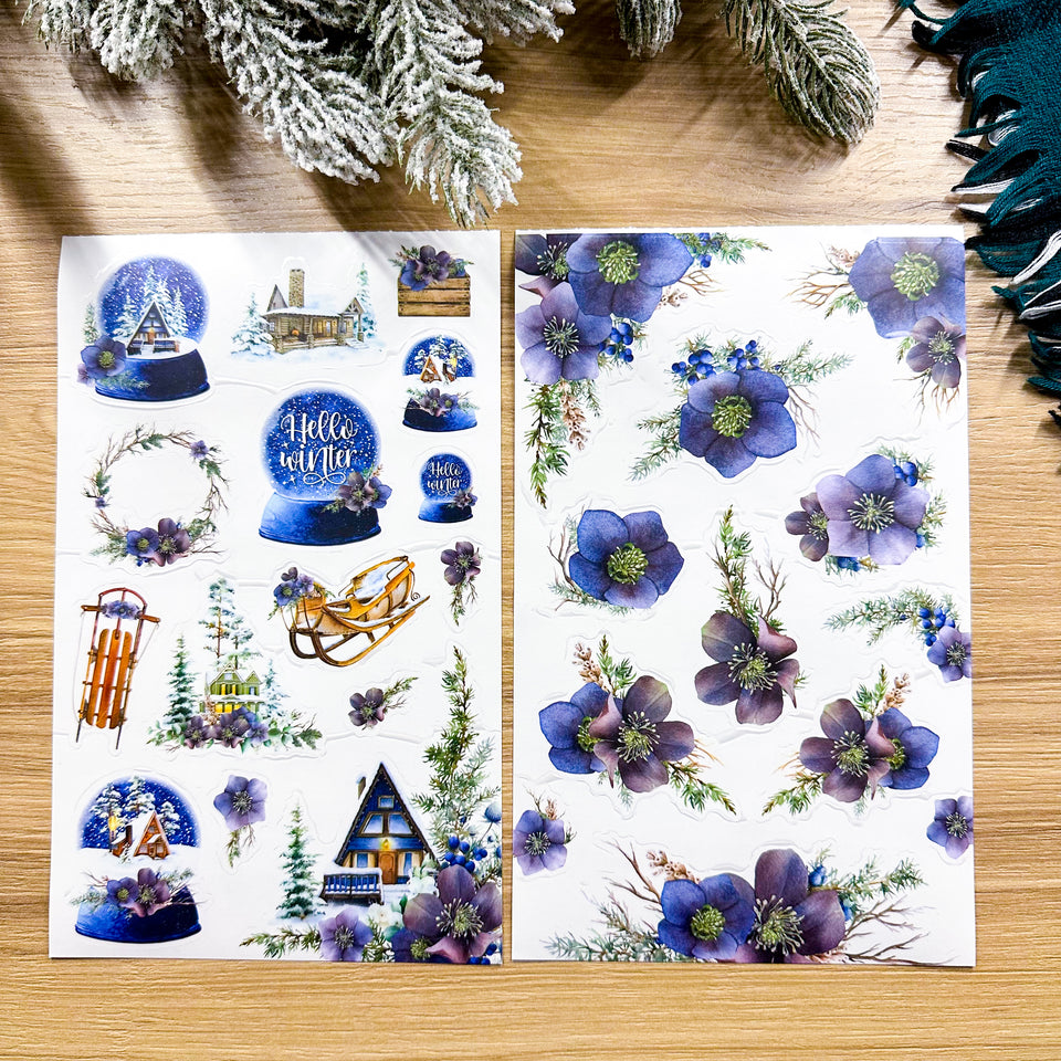HELLO WINTER DELUXE STICKER BOOK – Live Love Posh