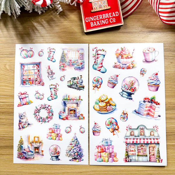 CHIC CHRISTMAS STICKER BOOK