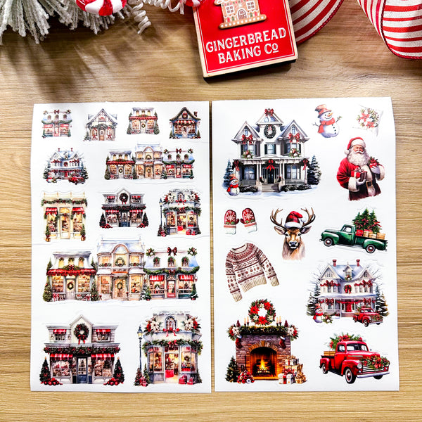 CHIC CHRISTMAS STICKER BOOK