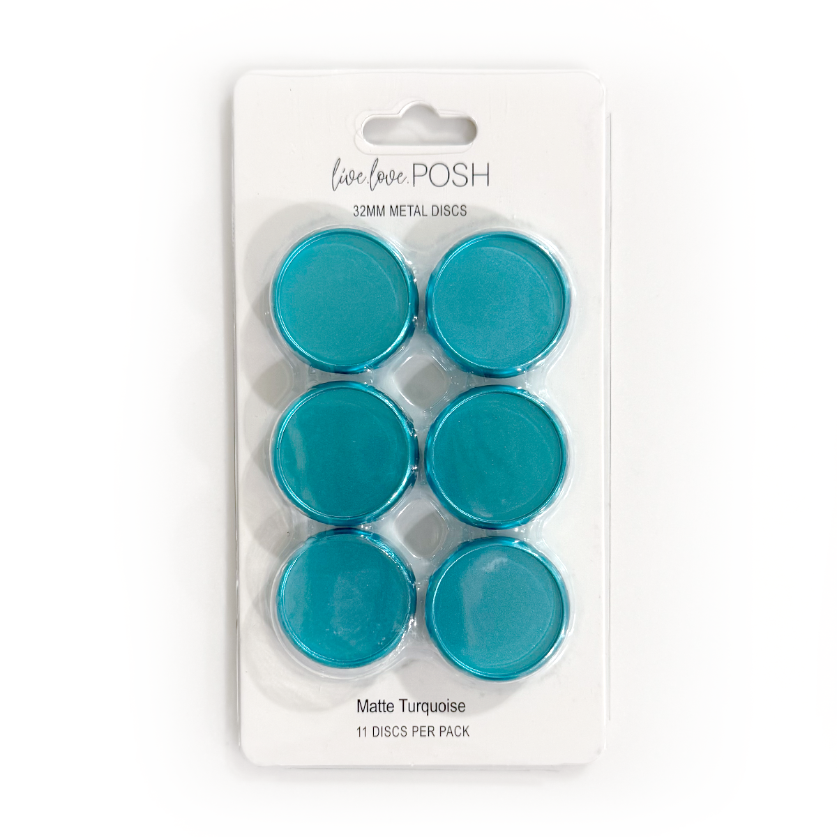 Cut Turquoise Disc TURQUOISE METAL DISCS – Live Love Posh