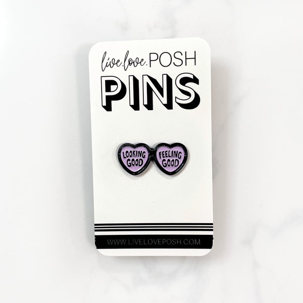 LOOKING GOOD ENAMEL PIN