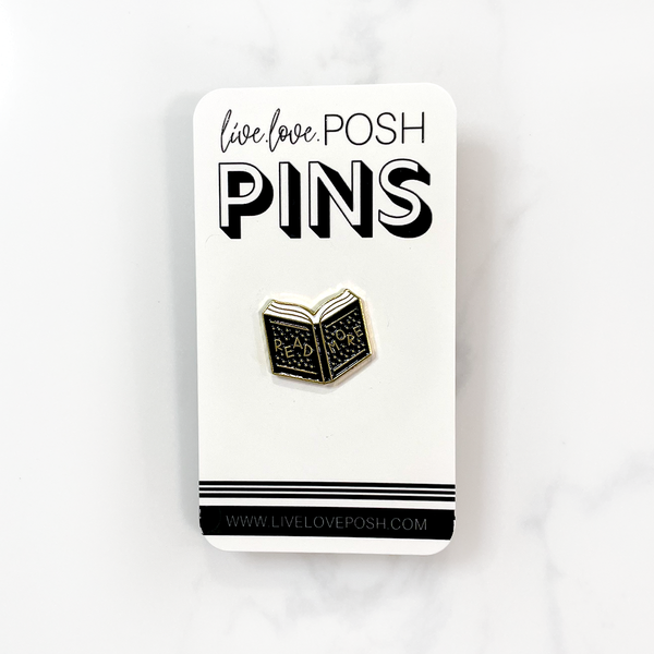 READ MORE ENAMEL PIN