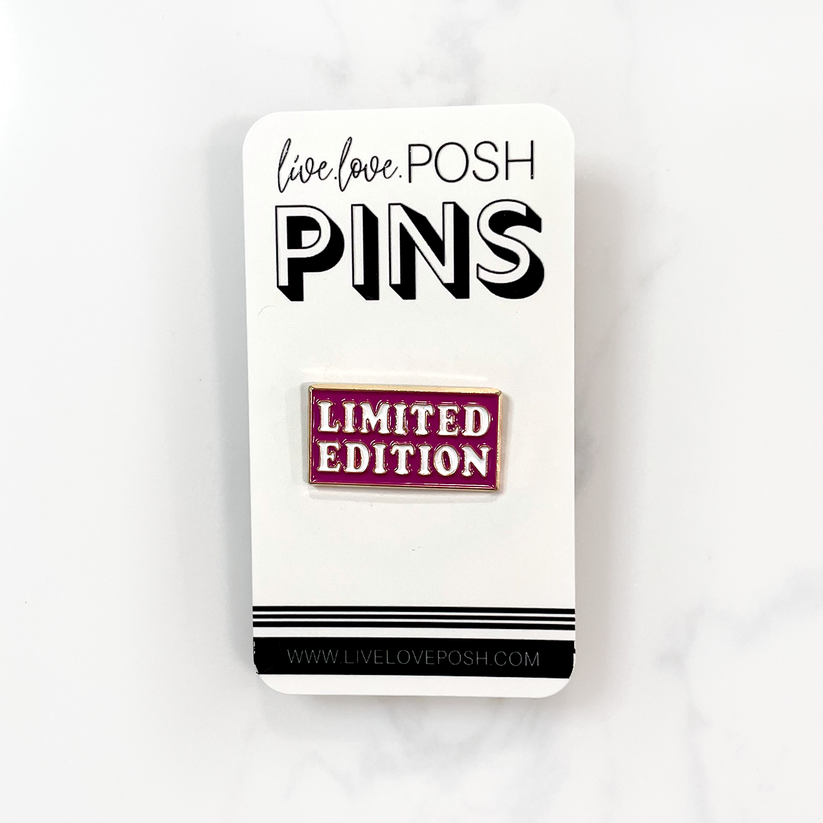LIMITED EDITION ENAMEL PIN