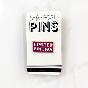 LIMITED EDITION ENAMEL PIN