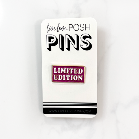 LIMITED EDITION ENAMEL PIN