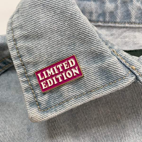 LIMITED EDITION ENAMEL PIN