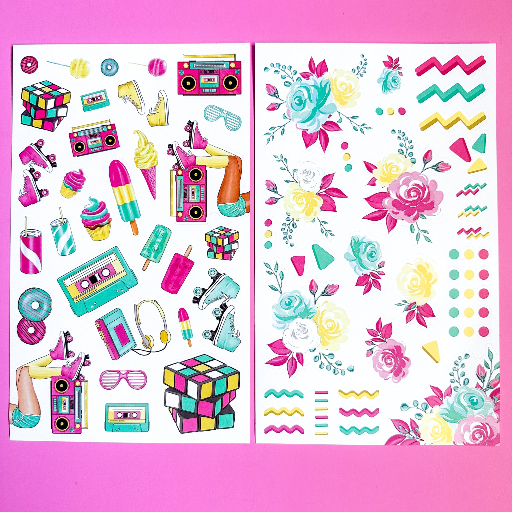 RETRO BABE STICKER BOOK – Live Love Posh