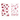 RED FLORALS STICKER BOOK