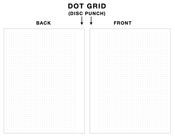 DOT GRID FILLER PAPER