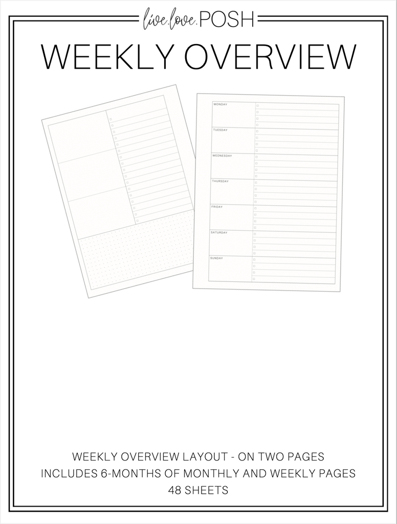 Royally Planned: My Favorite Planner Inserts