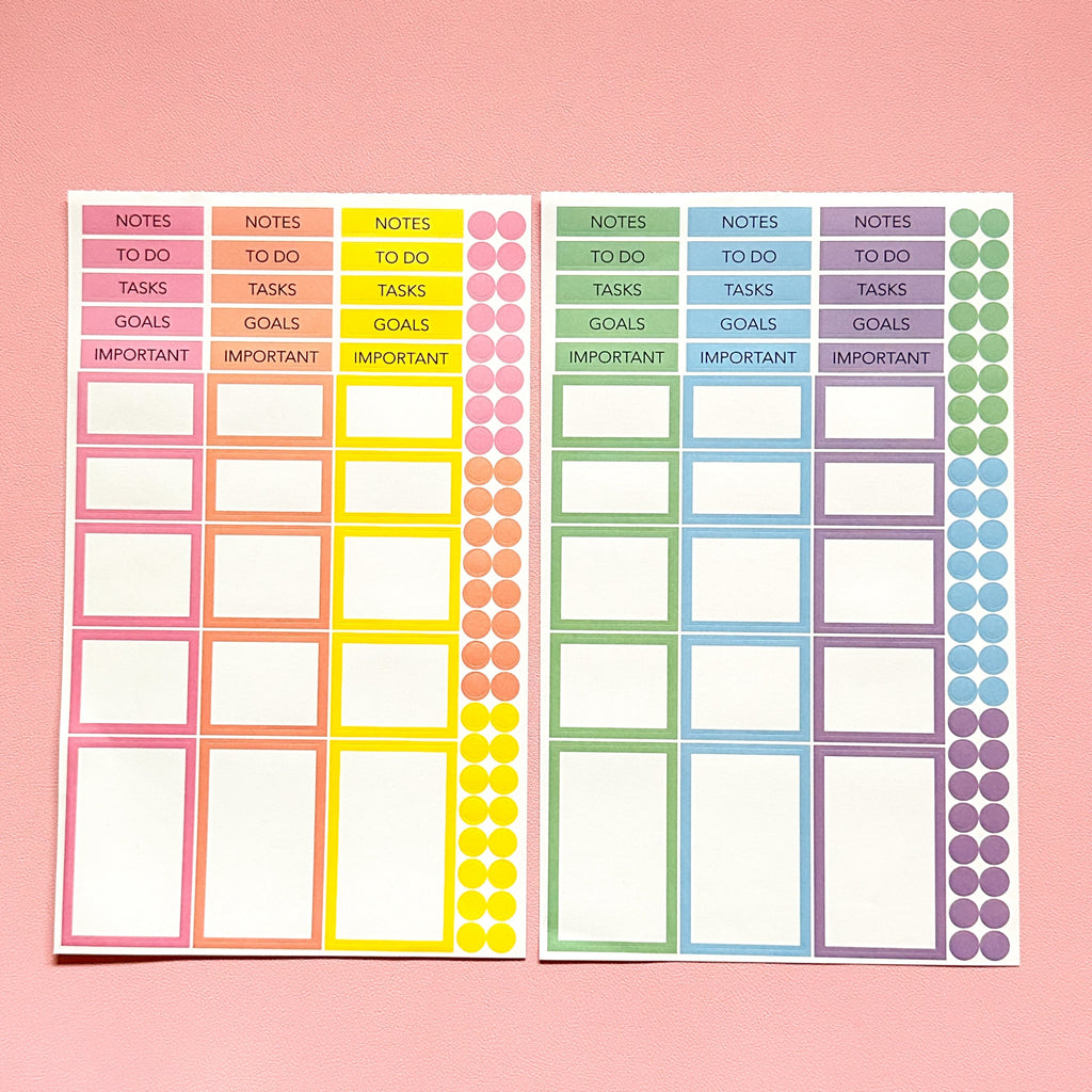 SPRING ELEMENTS STICKER BOOK – Live Love Posh