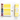 YELLOW PATTERNS WASHI ROLL SET | SET OF 15