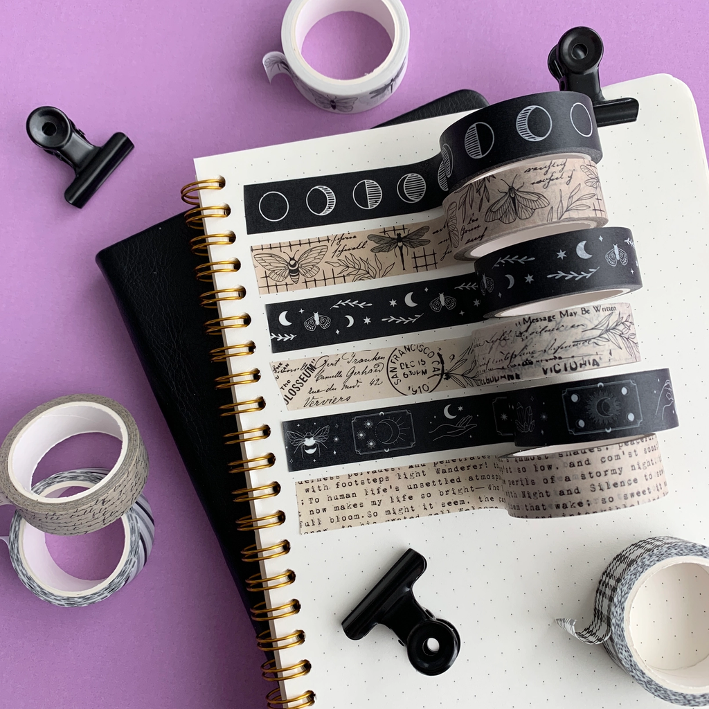 Moon Phases Washi Tape – Worthwhile Paper