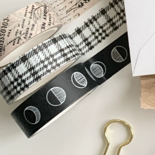 Moon Phases Washi Tape – Worthwhile Paper