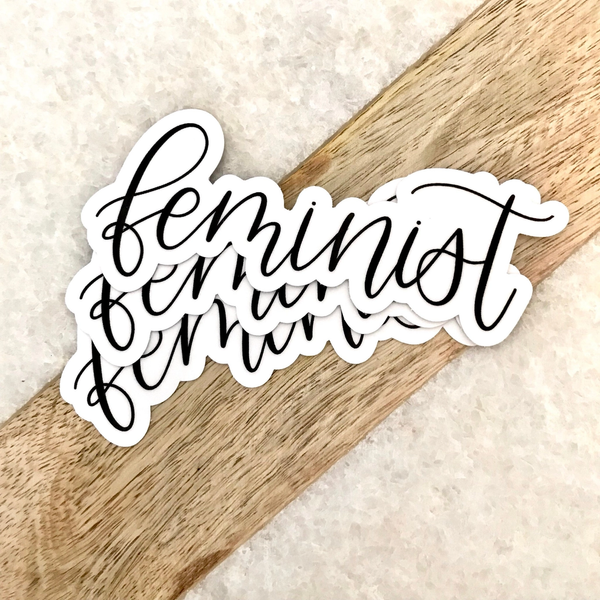 FEMINIST DIE CUT STICKER