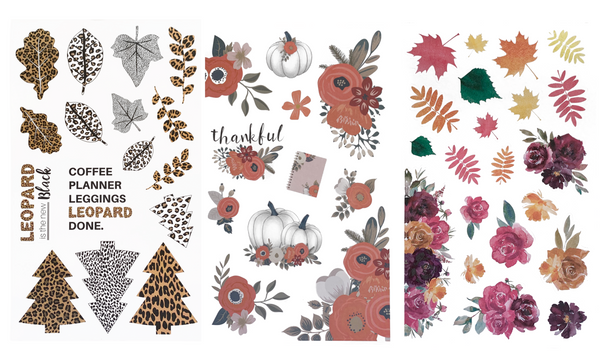FLORAL BLOSSOMS STICKER BOOK