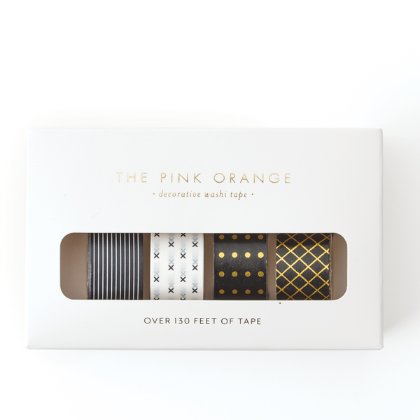 BOXED SET OF WASHI TAPE (Set of 4)
