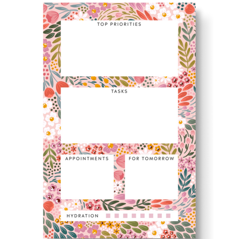 SUMMER MEADOWS DAILY PLANNER NOTEPAD