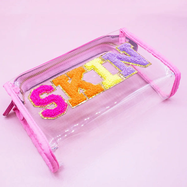 CLEAR 'SKIN' POUCH