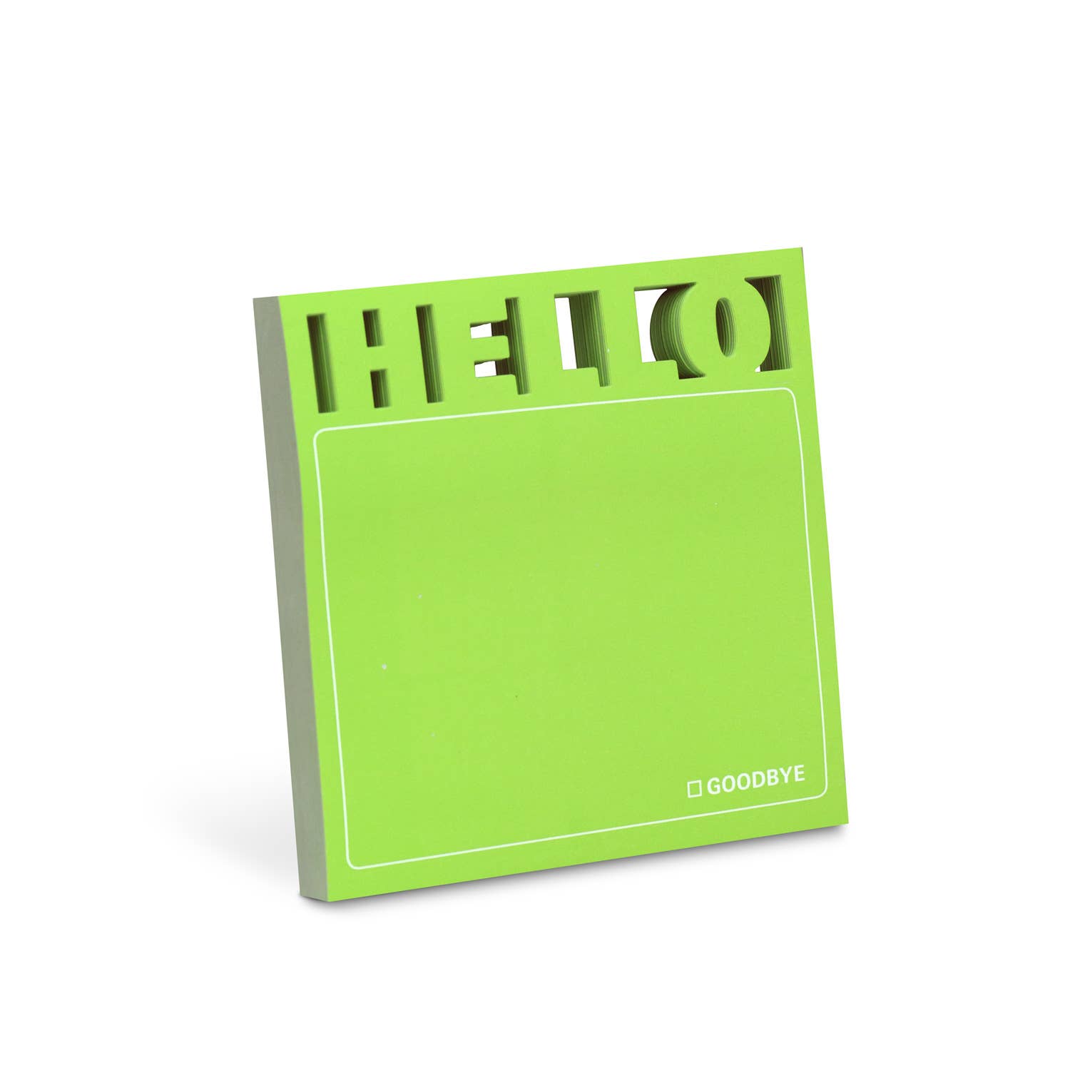 HELLO DIECUT STICKY NOTES