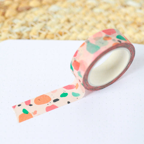 LIGHT PINK TERRAZZO WASHI TAPE