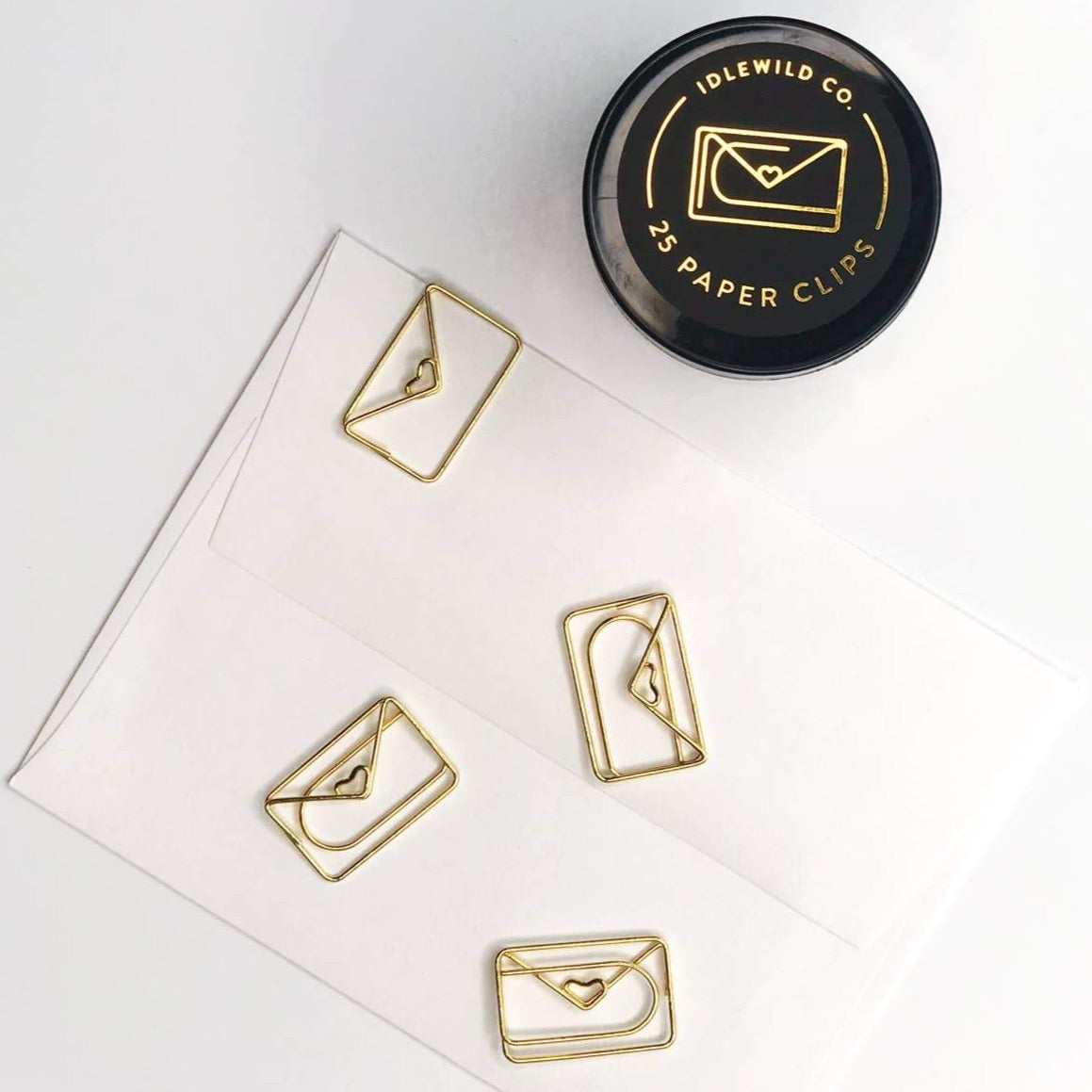 LOVE LETTER PAPER CLIPS