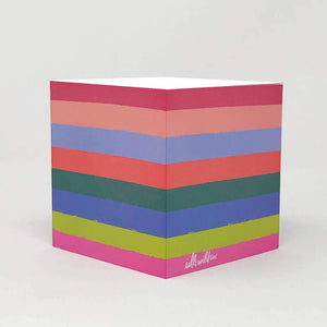 RAINBOW STICKY NOTE CUBE