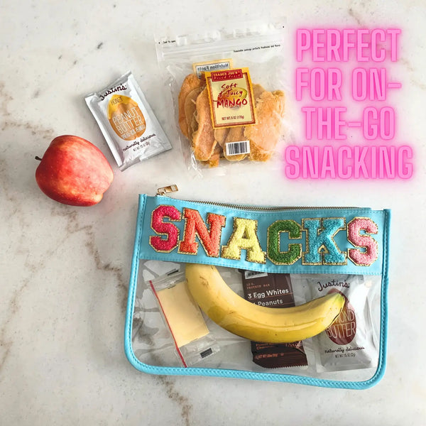 LARGE 'SNACKS' POUCH