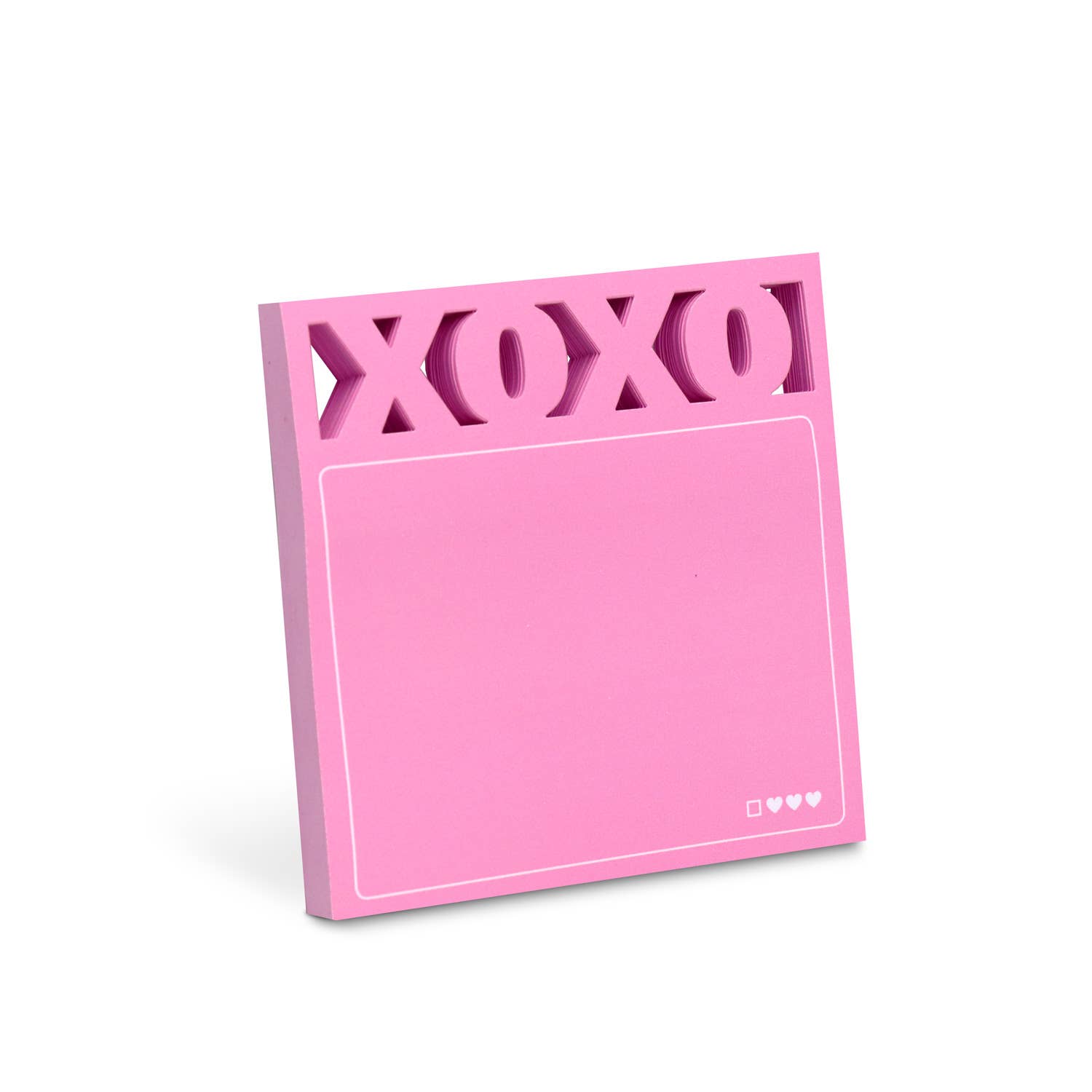 XOXO DIECUT STICKY NOTES