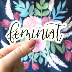 FEMINIST DIE CUT STICKER