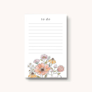To Do Wildflower Bunch Extra Large Post-It® Notes 4x6 in.