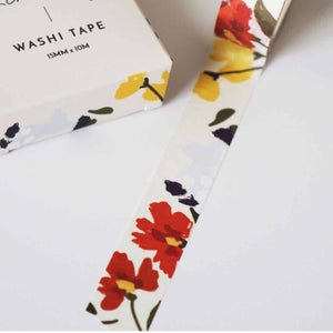 WILDFLOWER PAINTING WASHI TAPE